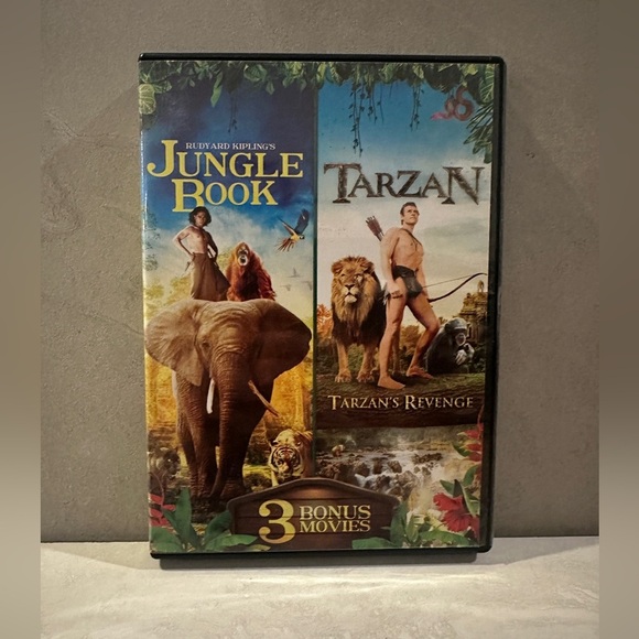 Jungle Book and Tarzan DVD Set - Picture 1 of 3